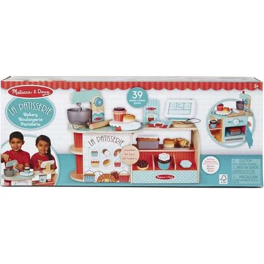 Melissa & Doug Pastelera Panadera 39 Piezas