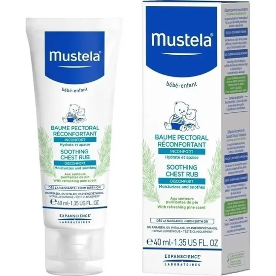 Mustela Crema Calmante para el Pecho del Bebé - 40ml