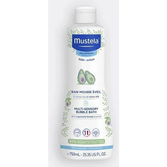 Mustela Espuma de Baño Multisensorial 750 ml