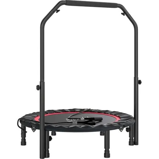 SPORTNOW Trampolín Fitness Acero Plegable