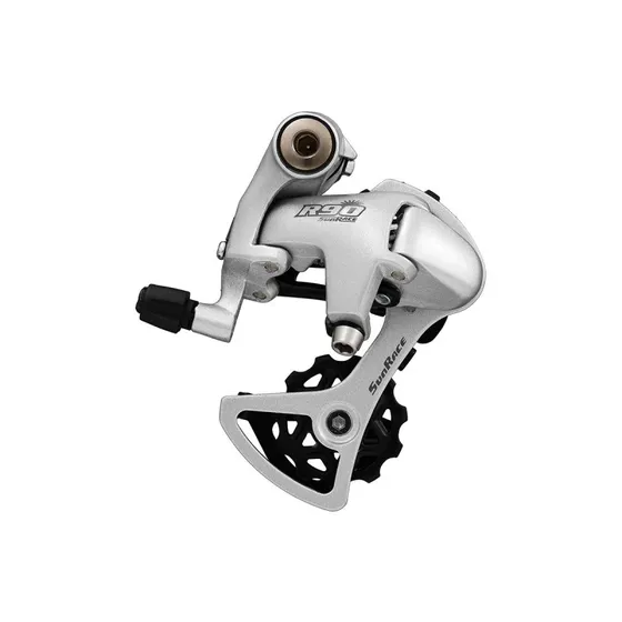 Sunrace RS 9/10v Trasero Caja Corta Plata