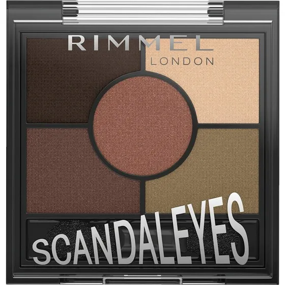Rimmel London Scandaleyes 002 Brixton Brown Paleta de 5 Sombras