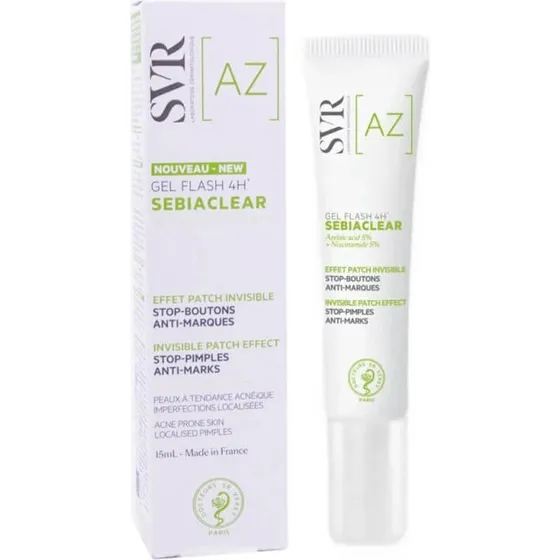 SVR Sebiaclear Gel Anti-Granos 4 Horas 15 ml