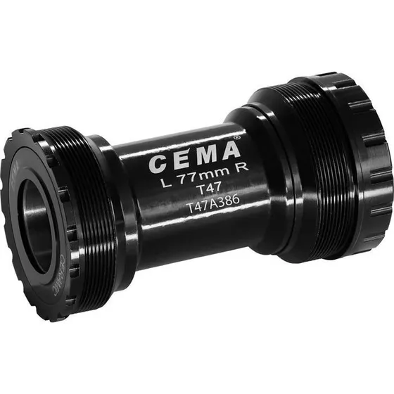 Cema Pedalier T47A SRAM DUB Cerámica Negro