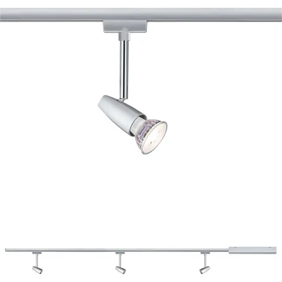 Paulmann URail Barelli Set de 3 Focos Cromo