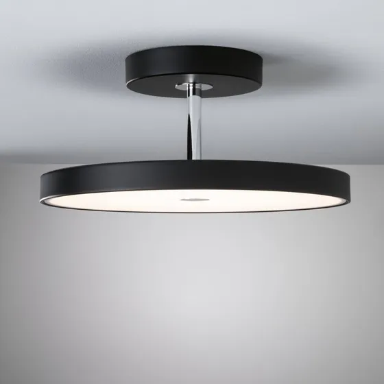 Paulmann Plafón LED Hildor Negro Mate con Regulación de 3 Niveles