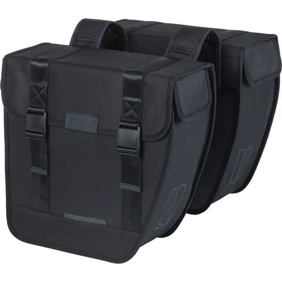 Basil Tour Doble Alforja 28L Negro