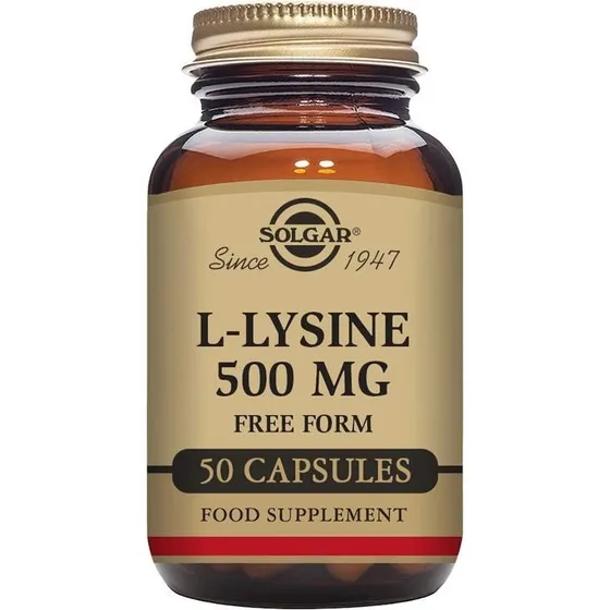 Solgar L-Lisina 500 mg 50 Cápsulas
