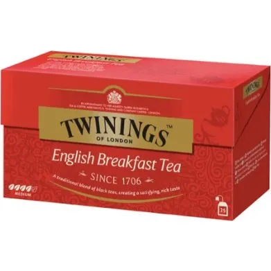 Twinings Té English Breakfast 25 Bolsitas