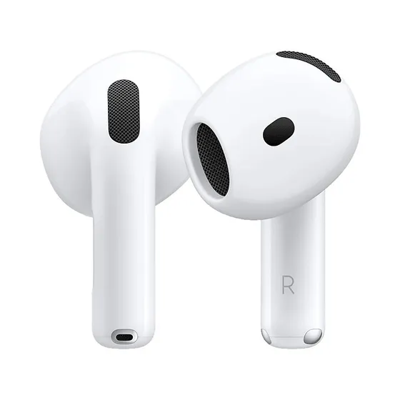 Apple AirPods 4 con Estuche de Carga USB-C, Chip H2 y Siri, Blanco