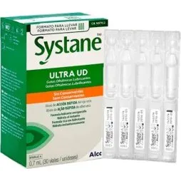 Systane ULTRA UD Gotas Lubricantes para Ojos, 30 x 0.7ml