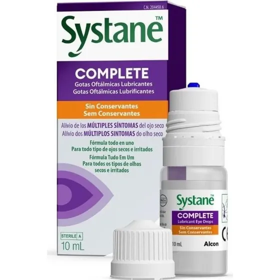 Systane Complete Gotas Oftalmológicas Lubricantes 10ml