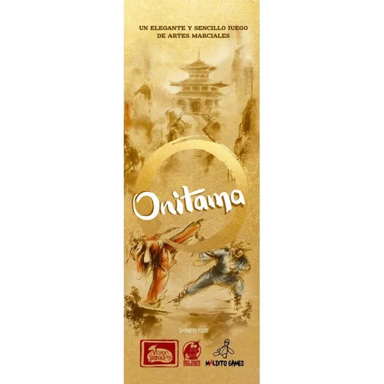 Onitama Juego de Mesa de Estrategia Abstracta para 2 Jugadores