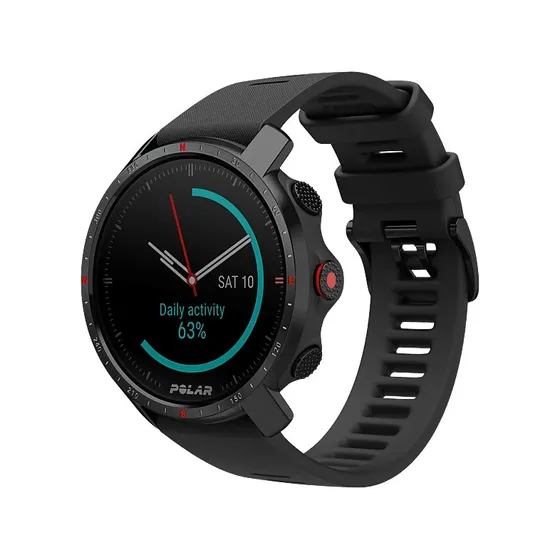 Polar Grit X Pro Negro - Reloj Deportivo con Cristal de Zafiro y GPS