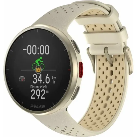 Polar Pacer Pro Beige - Reloj de Running con GPS y Barómetro