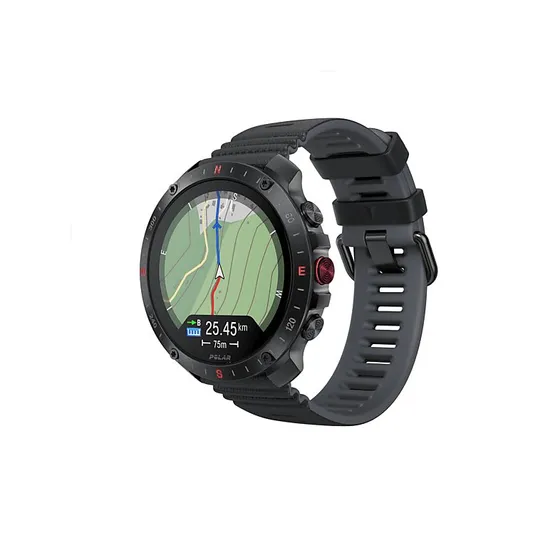 Polar Grit X2 Pro - Reloj Deportivo Negro con Pantalla AMOLED