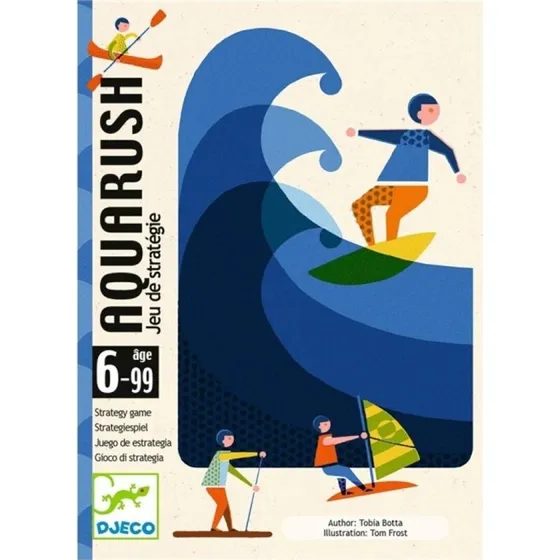 Cartas Aquarush Juego de Cartas Estratégico para Niños
