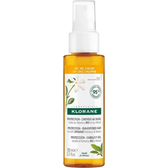 Klorane Aceite Protector Capilar Monoi y Tamanu Bio 100 ml