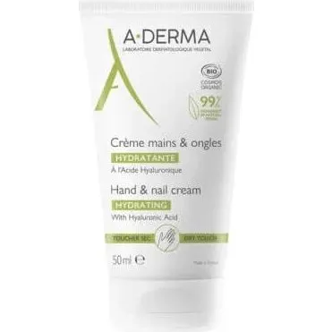 A-Derma Crema Hidratante para Manos y Uñas 50 ml