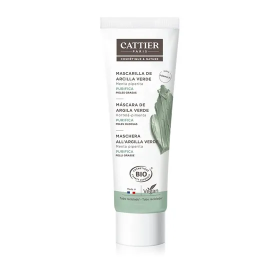 Cattier Mascarilla Arcilla Verde 100 ml