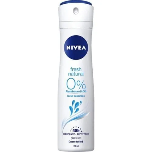 Nivea Fresh Natural Spray Sin Aluminio 150 ml