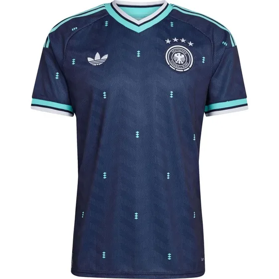 Camiseta de Fútbol adidas Alemania A Jsy Hombre Azul Marino