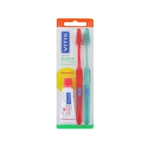 Vitis Access Cepillo Suave Duplo (2 Uds)