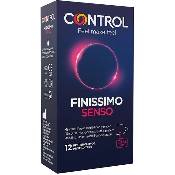 Control Finissimo Senso Preservativos 12 uds