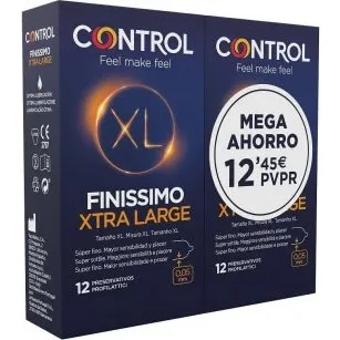 Control Finissimo XL Duplo: Pack de 24 unidades (12+12)
