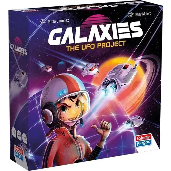Galaxies: The UFO Project - Juego de Mesa de Exploración Espacial