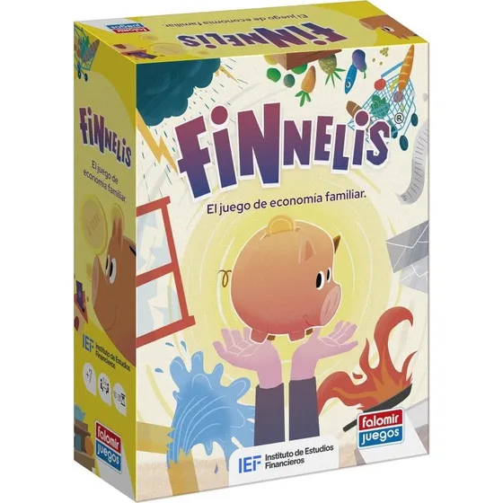 Finnelis Juego de Mesa Educativo de Finanzas Familiares