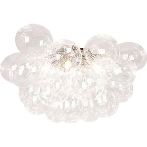 By Rydéns Plafón Gross Transparente Ø 50 cm - Cristal y Metal