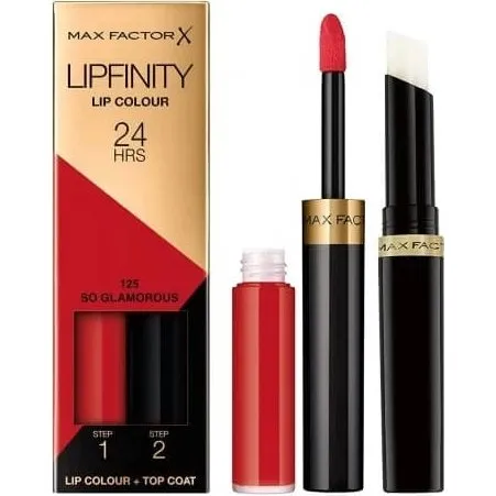Max Factor Lipfinity Labial Líquido Bifásico 125 So Glamorous