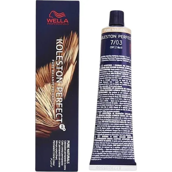 Wella Koleston Perfect ME+ Pure Naturals 7/03 60ml