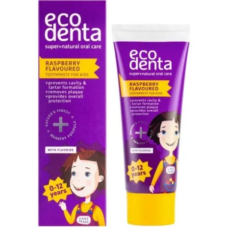 EcoDenta Pasta Dental Infantil Frambuesa 75ml