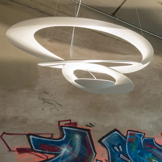 Artemide Lámpara Colgante LED Pirce 2700K Blanca