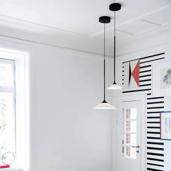 Artemide Orsa LED 35 Lámpara Colgante Negra