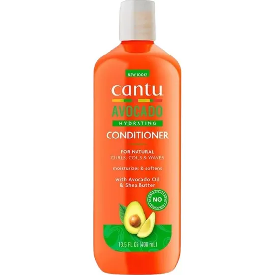 Cantu Acondicionador Hidratante de Aguacate y Manteca de Karité 400 ml