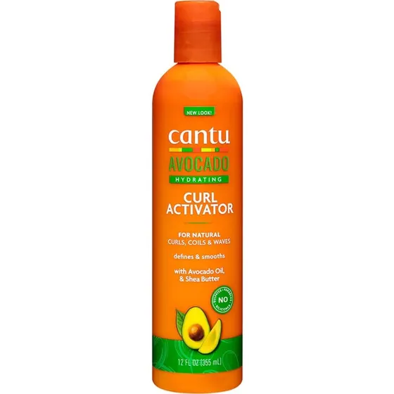 Cantu Crema Activadora de Rizos con Aceite de Aguacate, 355 ml