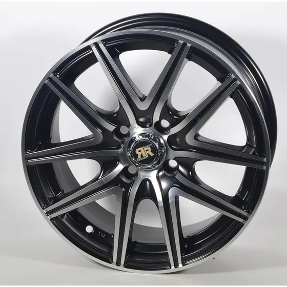 Racer Hornet 6x14 4x108 Et35 Negro Pulido