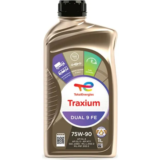 Total Traxium Dual 9 FE 75W90 1L