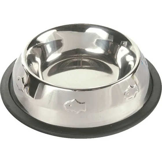 Trixie Comedero Acero Inox 0.2L Antideslizante