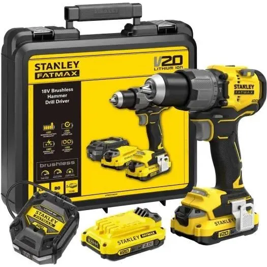 Stanley Fatmax Taladro de Impacto 18V 80Nm