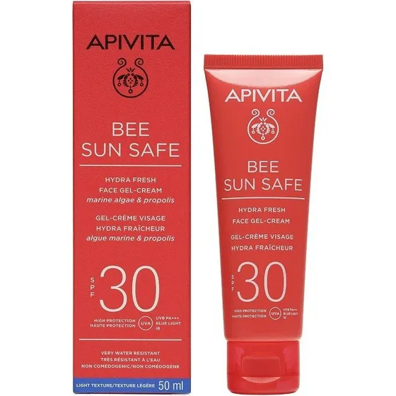 Apivita Bee Sun Safe Hydra Fresh Gel-Crema SPF30 (50ml)