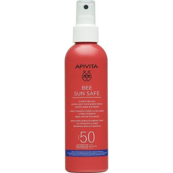 Apivita Bee Sun Safe Spray SPF 50 Cara y Cuerpo Hydra Melting 200ml