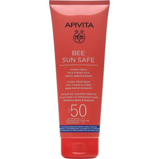 Apivita Bee Sun Safe Hydra Fresh Leche Facial y Corporal SPF50 200ml