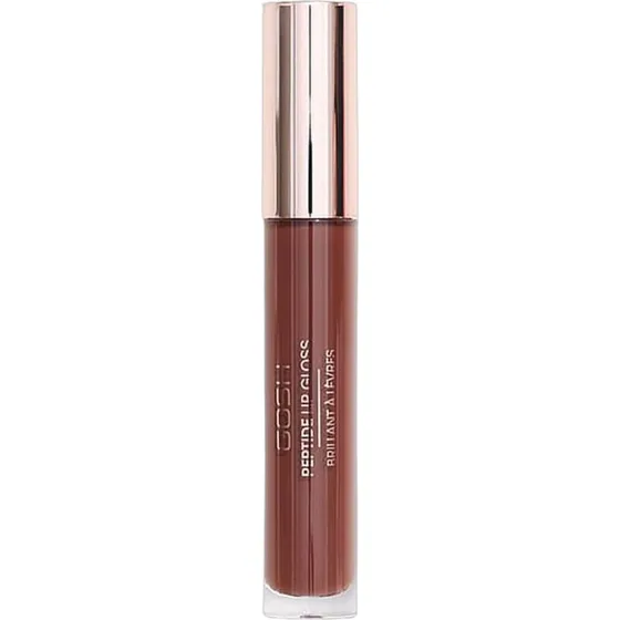 GOSH Peptide Lip Gloss 006 Brownie 7 ml