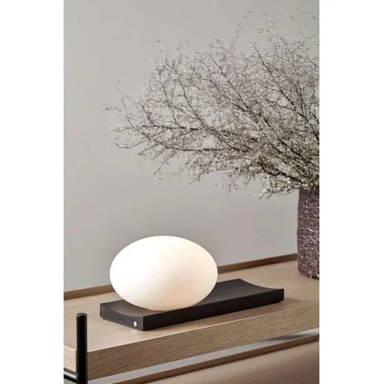 Woud Dew Portable Lámpara de Sobremesa y Aplique de Pared Black