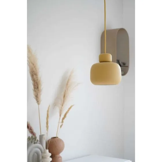 Woud Lámpara Colgante Stone S Amarillo Mostaza