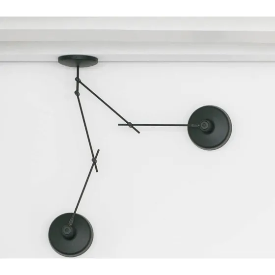 Arigato Lámpara de Techo XL Negro Grupa - Ajustable